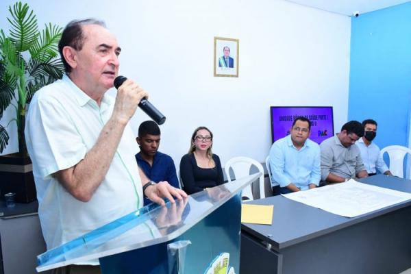Prefeitura de Floriano assina ordem de serviço para construção de UBS no Cajueiro II.(Imagem:Secom)