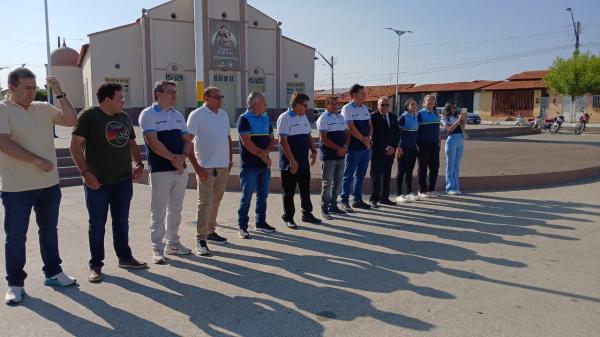 Bar&atilde;o de Graja&uacute; celebra Independ&ecirc;ncia do Brasil com ato de hasteamento dos pavilh&otilde;es(Imagem:FlorianoNews)