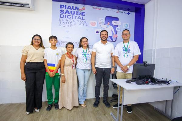 Piau&iacute; Sa&uacute;de Digital na Escola ultrapassa 1,5 mil atendimentos e amplia acesso &agrave; sa&uacute;de para estudantes em todo o estado(Imagem: Let&iacute;cia Santos)