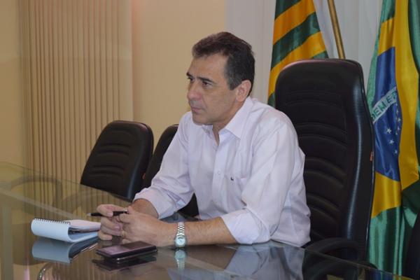 Prefeito Gilberto J&uacute;nior(Imagem:Secom)