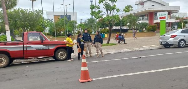  A&ccedil;&otilde;es educativas integradas promovem conscientiza&ccedil;&atilde;o no tr&acirc;nsito em Floriano.(Imagem:Divulga&ccedil;&atilde;o/PM)