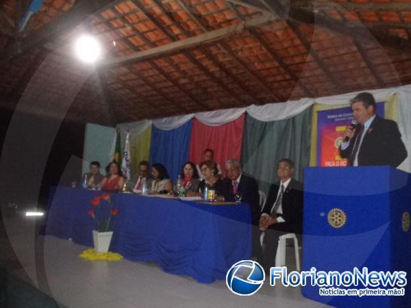 Rotary Club de Bar&atilde;o de Graja&uacute; recebe visita oficial do Casal Governador do Distrito 4490.(Imagem:FlorianoNews)