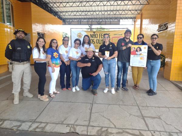 Blitz educativa em Floriano reforça combate ao Abuso e à Exploração Sexual de Crianças e Adolescente