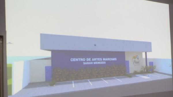 Centro de Lutas Ol&iacute;mpicas Sarah Menezes deve ter essa fachada.(Imagem: Wenner Tito)