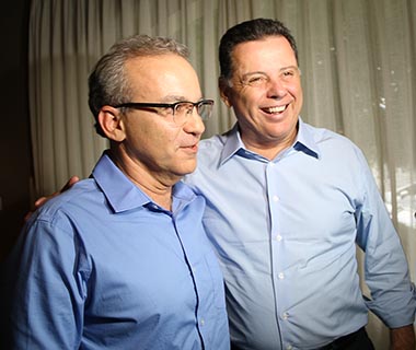 "Vamos vencer o Lula", diz Marconi Perillo em visita a Teresina