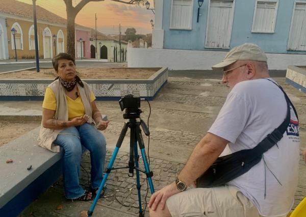 Cineasta Carlos Pronzato participa de mostra de cinema em Teresina e grava filme sobre Clóvis Moura