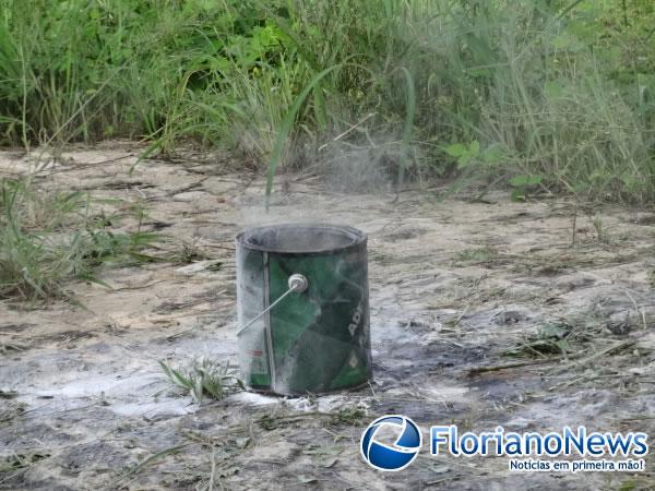 Bombeiros realizaram treinamento com equipe t&eacute;cnica e elenco da Paix&atilde;o de Cristo.(Imagem:FlorianoNews)
