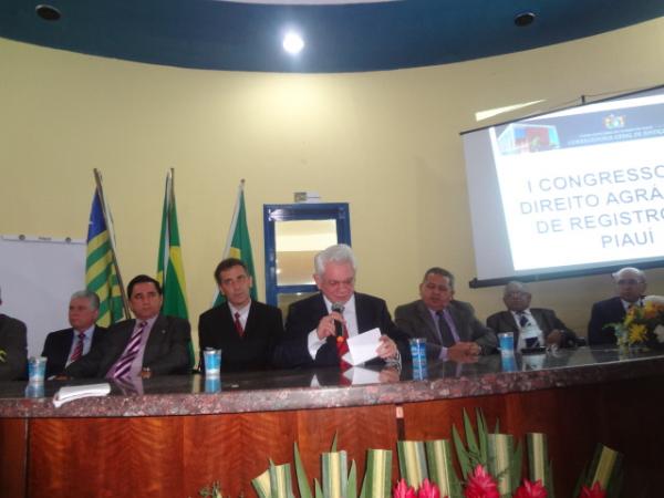 Corregedoria da Justiça realizou a abertura do I Fórum de Direito Agrário e de Registro em Floriano