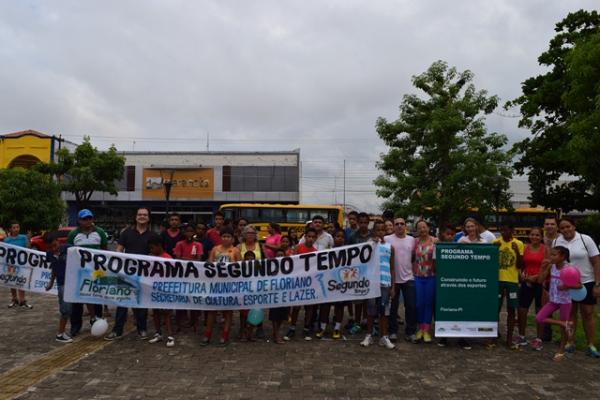 Prefeitura de Floriano lança Programa Segundo Tempo