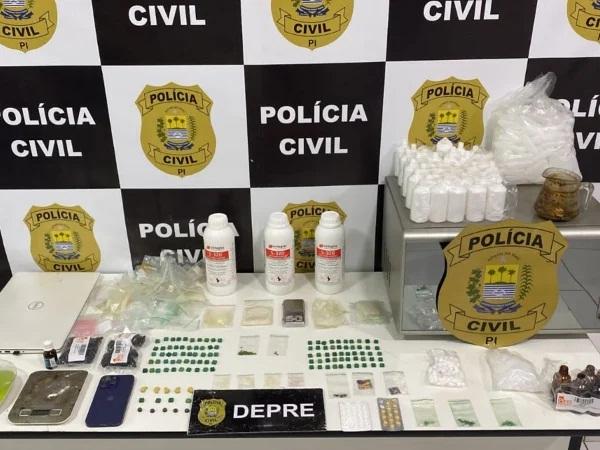 Polícia realiza primeira apreensão no Piauí da substância Lágrimas de Shiva