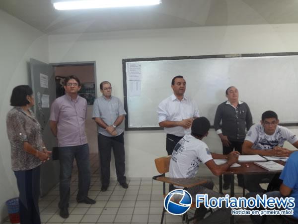 Reitor eleito da UESPI visita Campus de Floriano