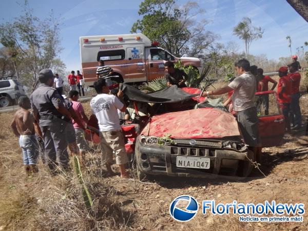 Final de semana tem in&iacute;cio violento em Bar&atilde;o de Graja&uacute;.(Imagem:FlorianoNews)