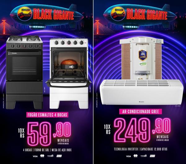 BLACK GIGANTE Armaz&eacute;m Para&iacute;ba chega com ofertas imperd&iacute;veis em Floriano.(Imagem:Divulga&ccedil;&atilde;o)