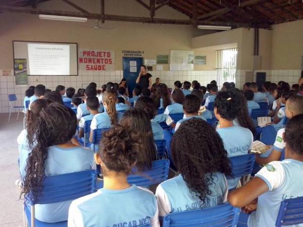 Unidade Escolar Bucar Neto lan&ccedil;a projeto de sa&uacute;de para beneficiar estudantes e comunidade.(Imagem:Deylange Oliveira)