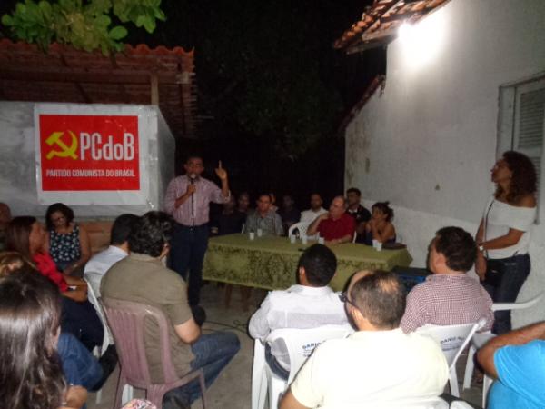 PCdoB realiza ato de formaliza&ccedil;&atilde;o de apoio a candidatura de Joel Rodrigues.(Imagem:FlorianoNews)