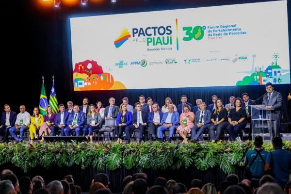 Com forte adesão municipal, Pactos pelo Piauí registra 799 acordos ao longo de 2025