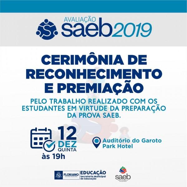 SEMED premiará professores e alunos pelo trabalho desenvolvido em preparação da Avaliação SAEB