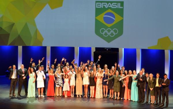 Pr&ecirc;mio Brasil Ol&iacute;mpico homenageia atletas brasileiros.(Imagem:Andr&eacute; Dur&atilde;o / Globoesporte.com)