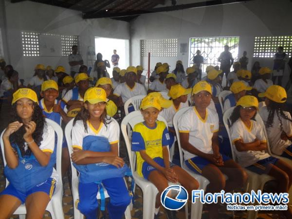 Programa Integra&ccedil;&atilde;o AABB Comunidade &eacute; renovado em Floriano.(Imagem:FlorianoNews)