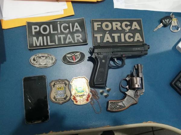 Operação cumpre mandados de prisão, busca e apreensão e apreende armamento na região de Esperantina