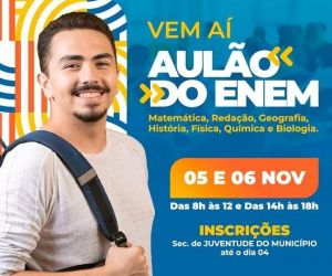 Barão de Grajaú realiza revisão para o Enem 2022