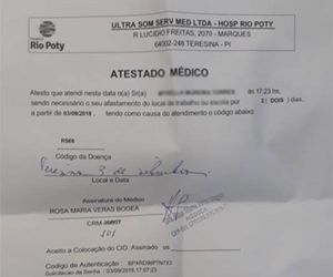 Pai denuncia filha desligada do Ceir mesmo com atestado