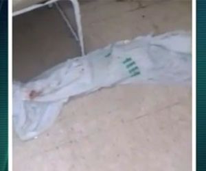 Água do esgoto invade enfermaria e posto do Hospital Infantil