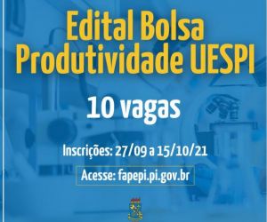 Piauí: edital do Bolsa Produtividade em Pesquisa oferta 10 vagas