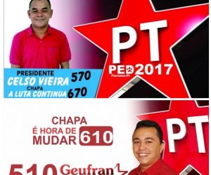 Eleição do diretório municipal do PT acontece neste domingo em Floriano