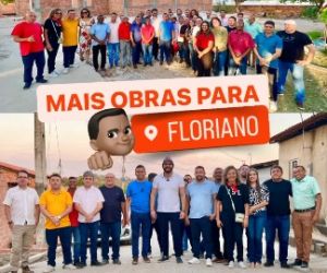 Dr. Francisco Costa celebra a conclusão de obras de pavimentação no bairro Tiberão