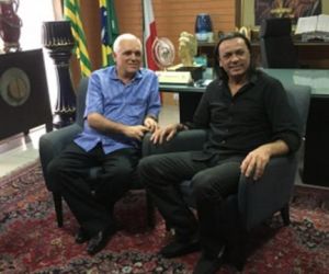 Depois de sugestão, Franck Aguiar tem encontro com Themístocles na Assembleia