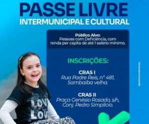 Semdas estimula pessoas com deficiência e autistas a terem o Passe Livre e Carteira de Identificação