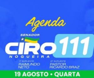 AGENDA - CIRO NOGUEIRA - 19/08