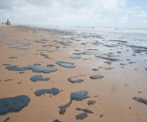 Sobe para 105 o número de praias atingidas por mancha de óleo