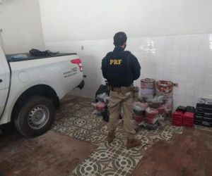 Polícia Rodoviária Federal apreende carga irregular com eletrônicos, itens de cozinha e beleza no Su