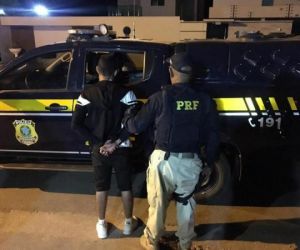 Assaltante é preso em abordagem da PRF na BR-316