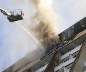 Imagens inéditas mostram destruição causada por incêndio no hotel Blue Tree