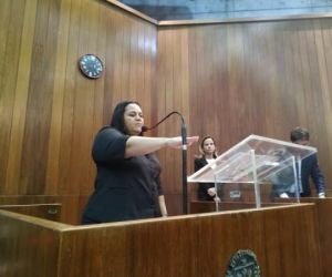 Elisângela Moura toma posse na Alepi