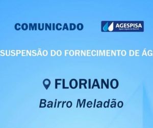 Bairro Meladão: Agespisa informa que reabastecimento de água está previsto até meio-dia desta sexta
