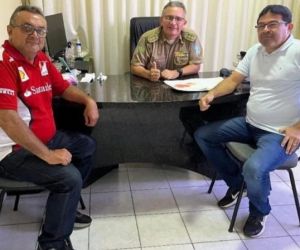 Comandante do 3º BPM reforça apoio da PM em reunião com representantes da sociedade civil