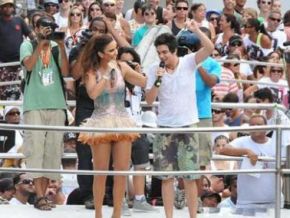 Ivete Sangalo e Luan Santana cantam juntos em Salvador