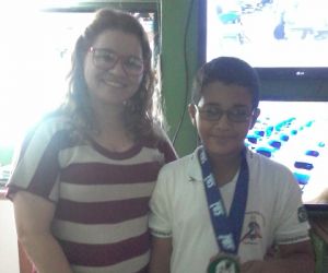 Escola Pequeno Príncipe parabeniza o aluno Luis Felipe pela conquista