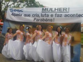 Projeto Mulher em Evidência do SESC fez homenagem à mulheres em Floriano