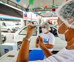 Mais de 9 mil doses de vacina contra Covid foram aplicadas em teresinenses na cidade de Timon (MA)