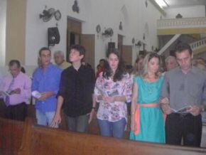 Gilberto e Salomão participaram de Missa em Ação de Graças pela vitória