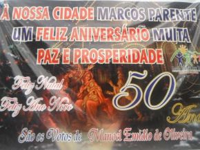 Marcos Parente festejou 50 anos de emancipação política