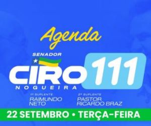AGENDA - CIRO NOGUEIRA - 22/09