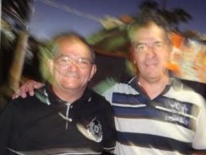 Gilberto Jr e Salomão Holanda prestigiaram os festejos no Tabuleiro do Mato