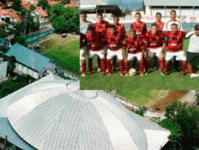 Flamengo faz treino secreto no estádio Lindolfo Monteiro