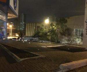 Ventos de até 62km atingem Teresina e causam estragos em várias regiões